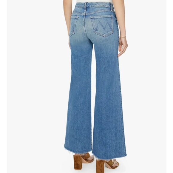 Mother the Roller fray wide leg jeans - Picture 2 of 14